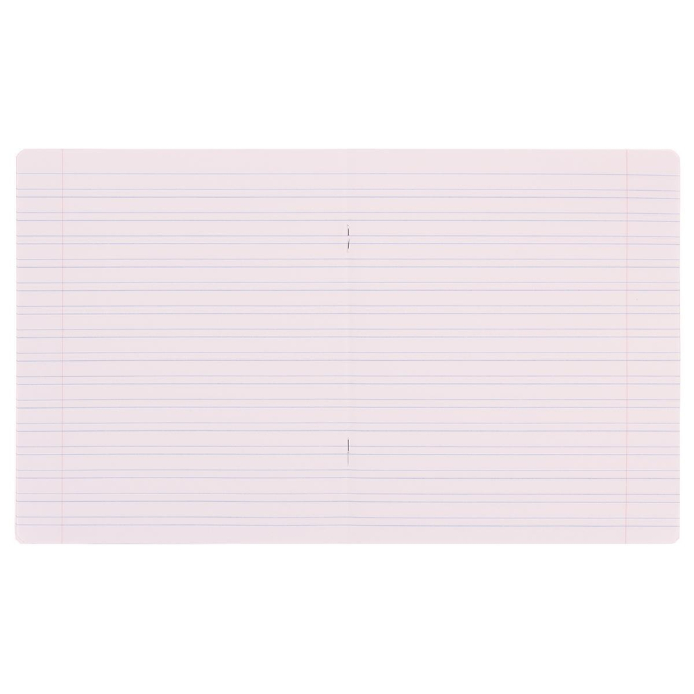 Тетрадь школьная А5 12л узкая линия, зеленая "Классика" (Полиграфика) микс цветов (комплект 3 шт)