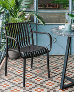 Садовый стул Isabellini в черном цвете