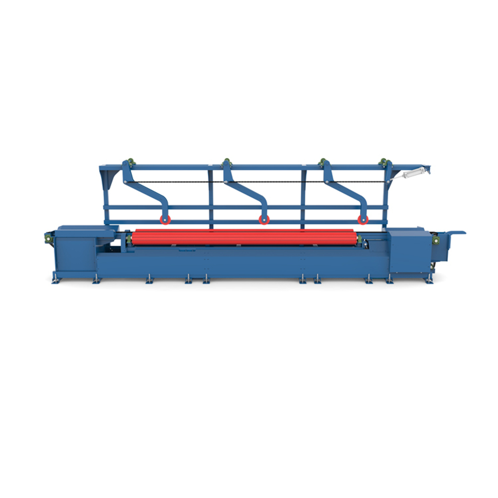 Вальцовый кантователь бревен для линии Сибирь