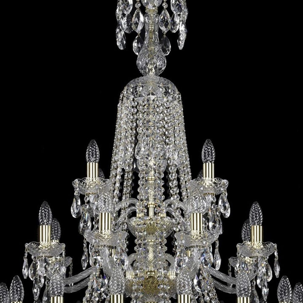 Подвесная люстра Bohemia Art Classic 11.21 11.21.16+8+4.300.3d.XL-130.Gd.Sp