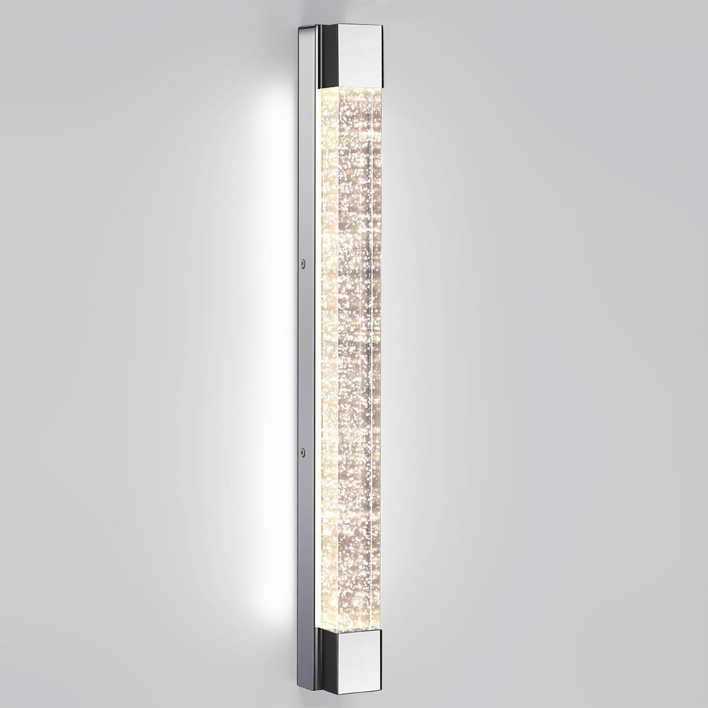 6693/12WL HIGHTECH ODL25 237 Настенный светильник хром/металл/хрусталь IP20 LED 12W 600Лм 4000K MIRADA