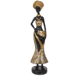 GAEM Фигурка декоративная "Африканка", L6,5 W6 H26 см
