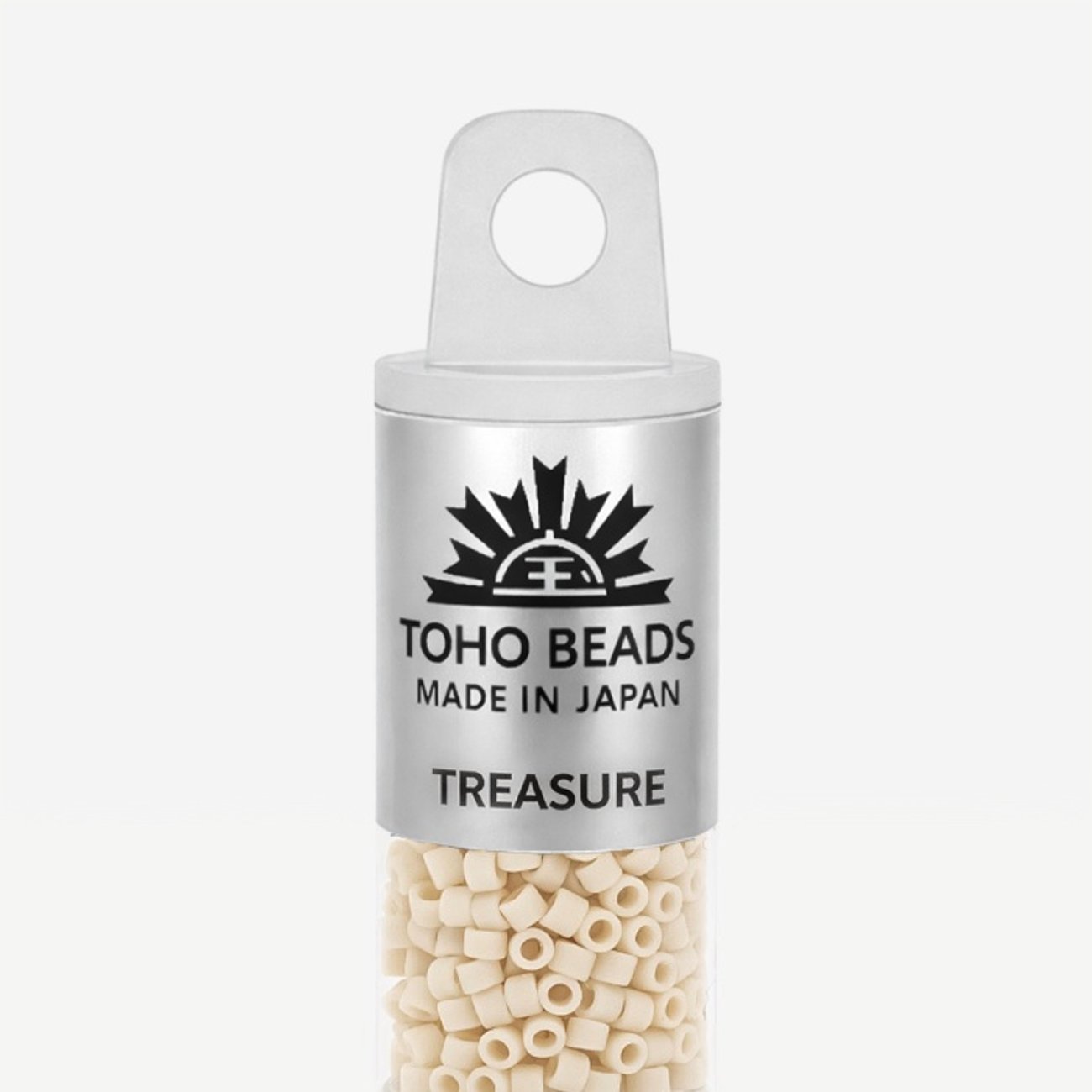Японский бисер TOHO Treasure (№51F), непрозрачный матовый