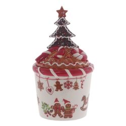 GAEM Конфетница "Пряничное настроение", 600 мл, L13 W13 H23 см