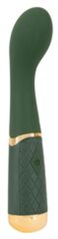 Зеленый стимулятор точки G Luxurious G-Spot Massager - 19,5 см.