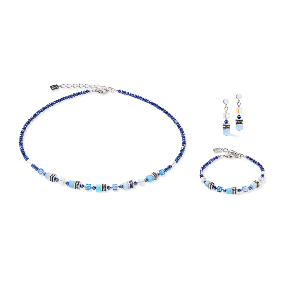 Колье Coeur de Lion Blue 4565/10-0700