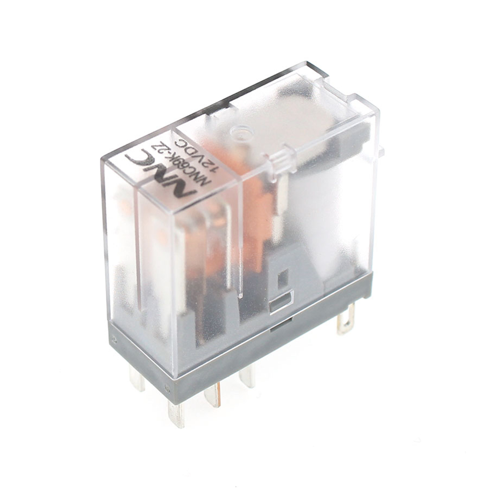 Электромагнитные реле 2 контакта, 12VDC, 5A (20 шт.)