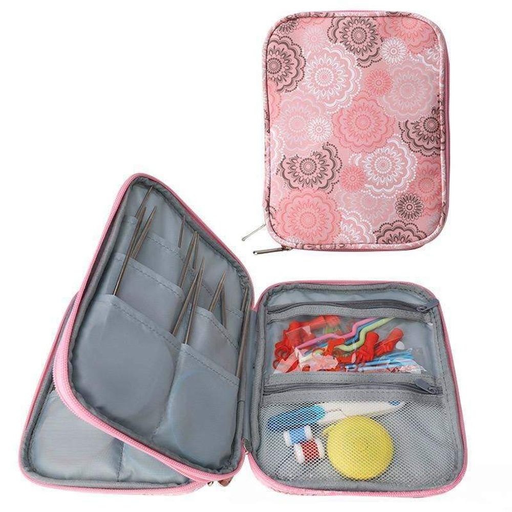 Чехол-органайзер для крючков, чулочных и съемных спиц