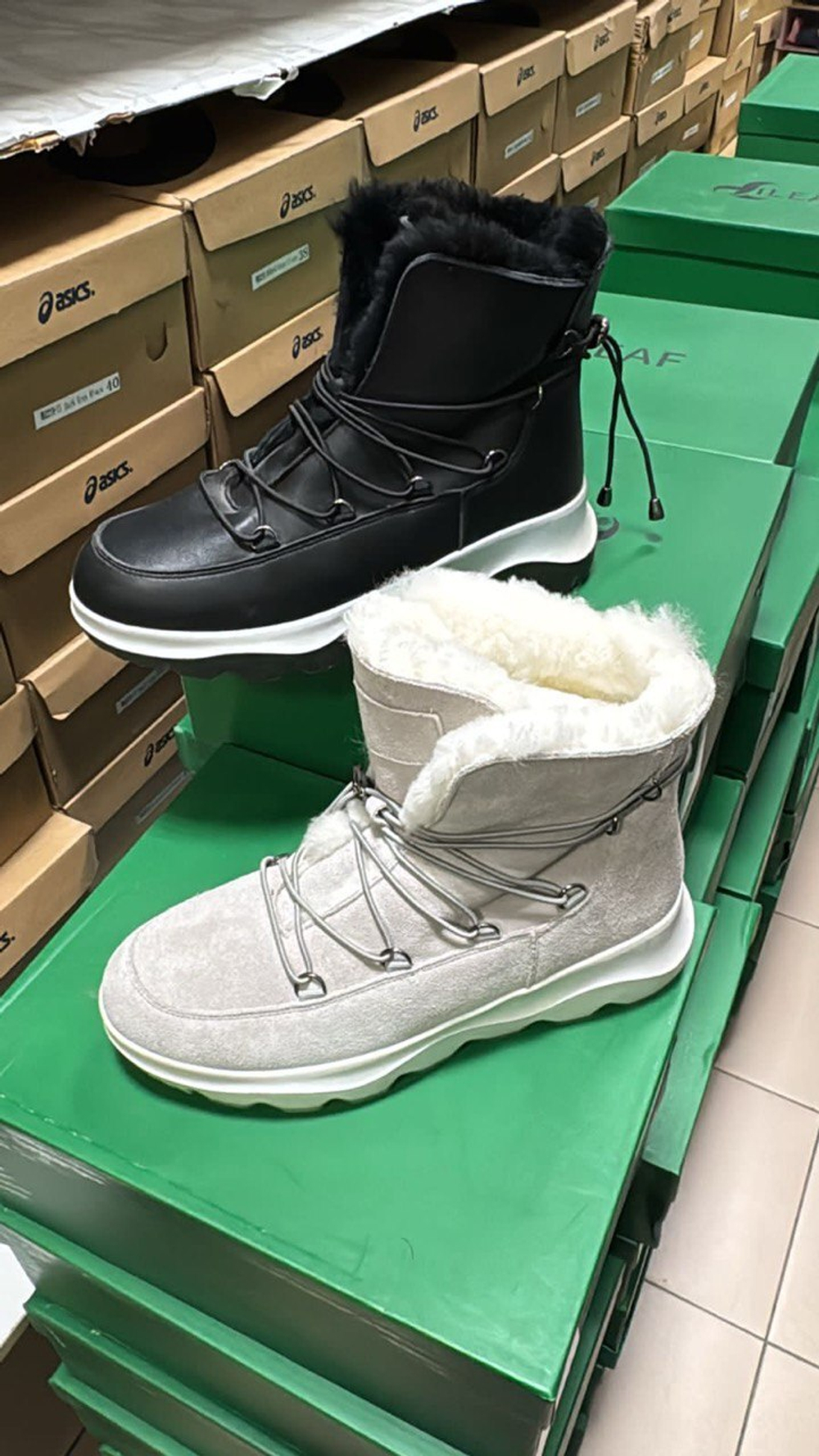Ботинки зимние