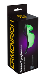 Очки лазерные Ermenrich Verk GG30, зеленые