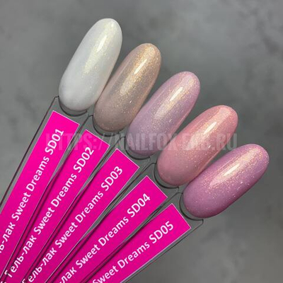 LOVELY Гель-лак Sweet Dreams SD03 (с шиммером), 7 ml