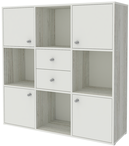 Стеллаж КарИВи Джери Винтерберг Белый