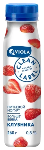 Йогурт питьевой Viola Clean Label 0.8%