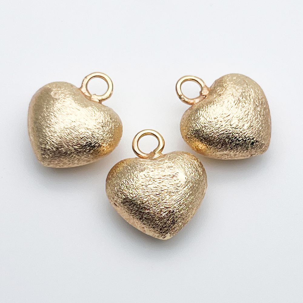 Подвеска Сердце, цвет золото, размер 17*15 мм, цена за 1 шт