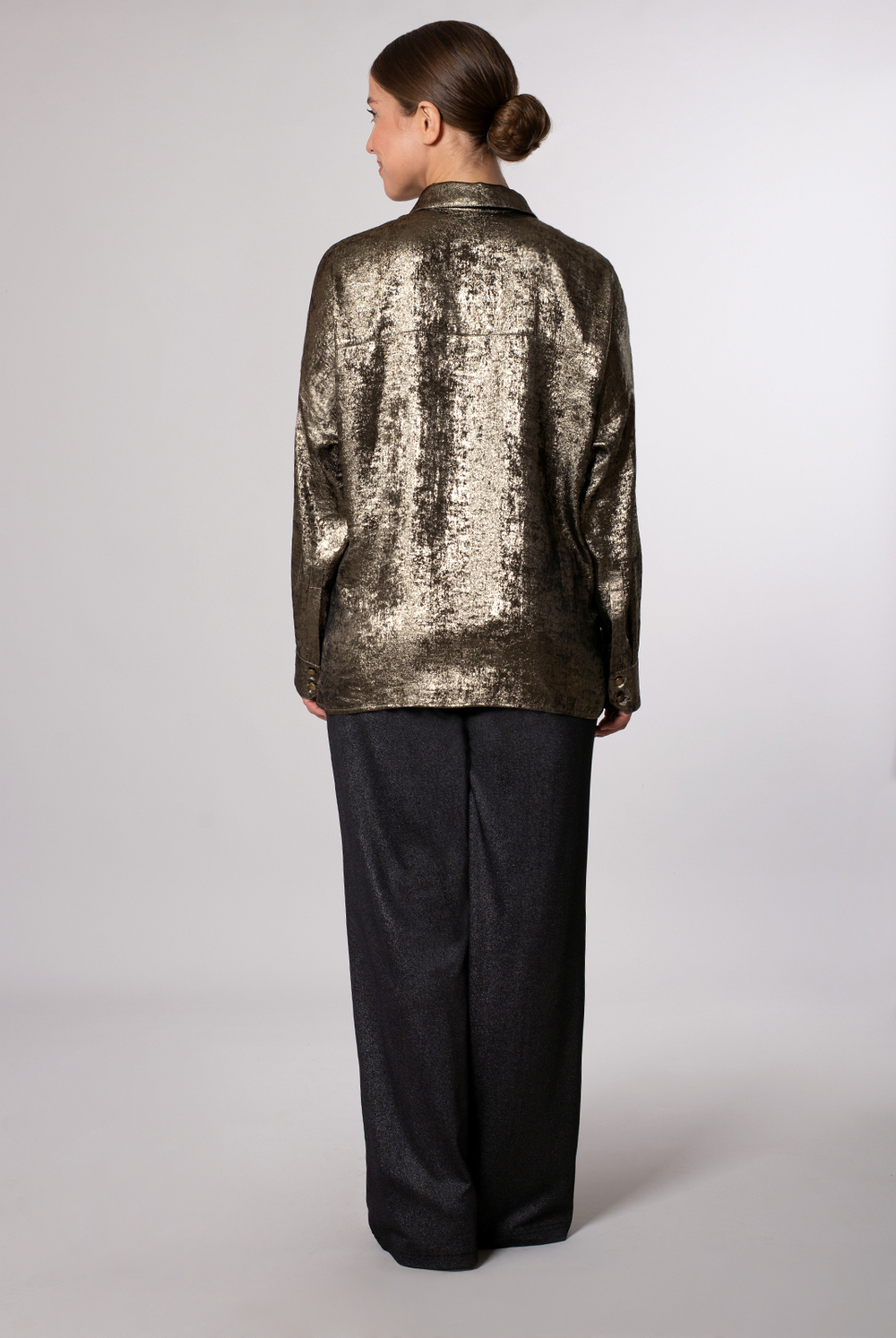 Блузка женская 4128зп, Золотой #182Зол094128зп