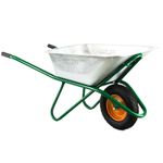 Тачка садово-строительная, усиленная, грузоподъемность 200 кг, объем 90 л// Palisad 689183