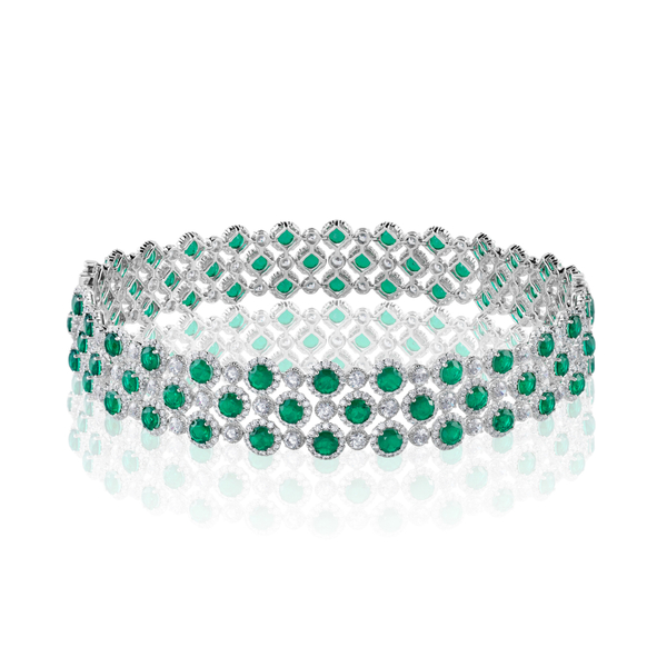 Колье широкое