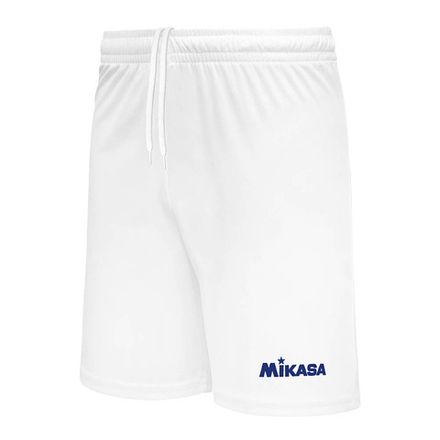 Шорты волейб. муж. MIKASA MT196-022-2XL, р.2XL, 100% полиэстер, белый