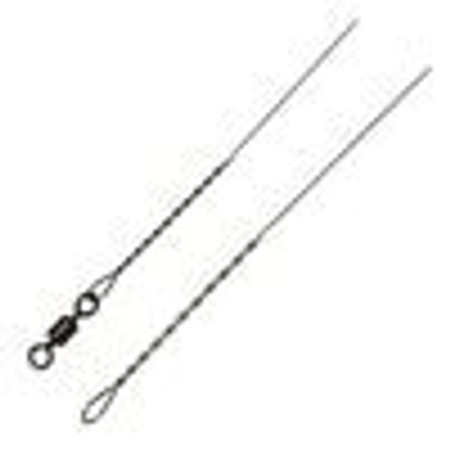 Поводок струна Leader Ice Fishing с вертлюгом 5 см., 4 кг. (10 шт)