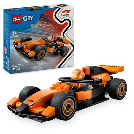 LEGO City - F1 Водитель и болид McLaren 60442