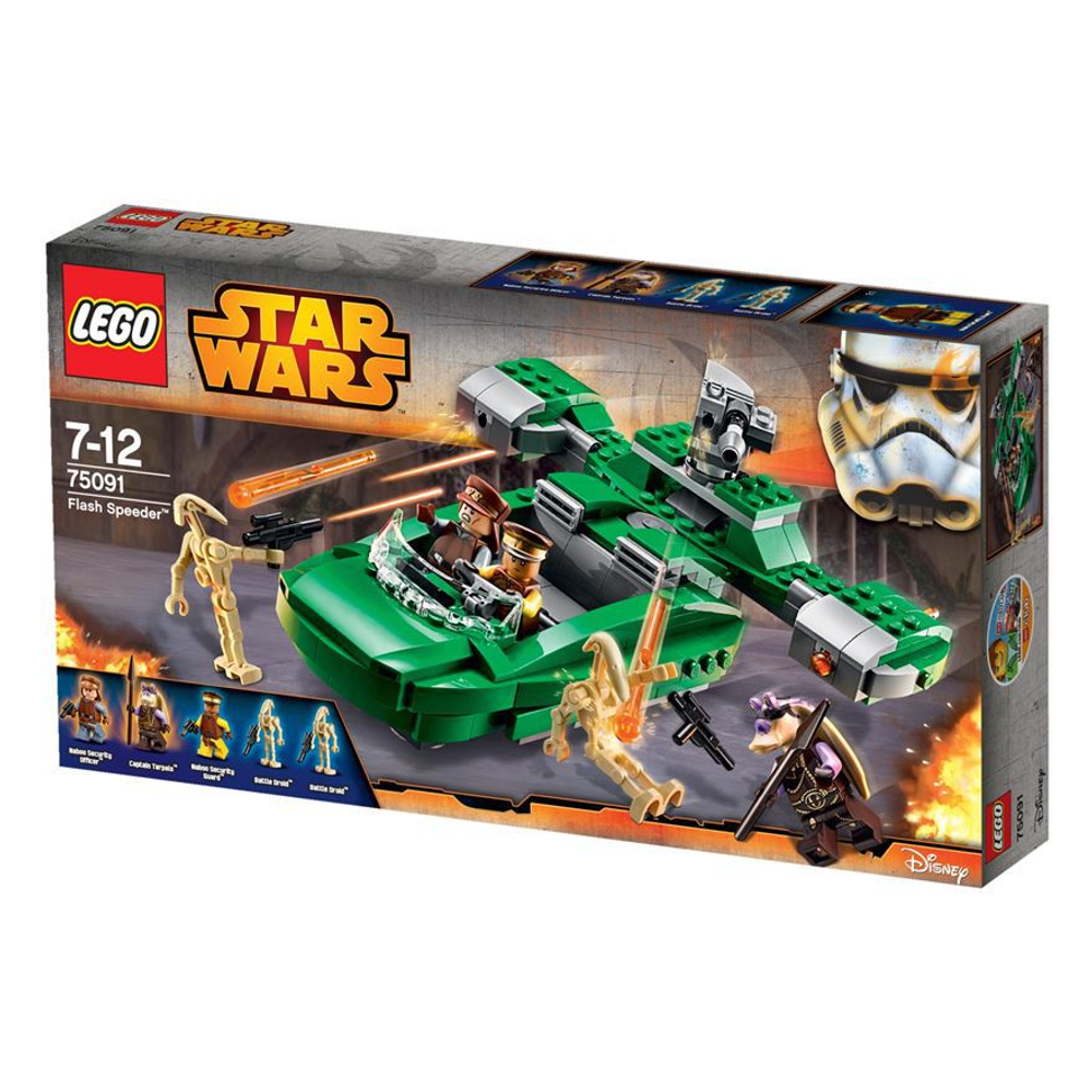 LEGO Star Wars: Флэш-спидер 75091 — Flash Speeder — Лего Звездные войны Стар Ворз