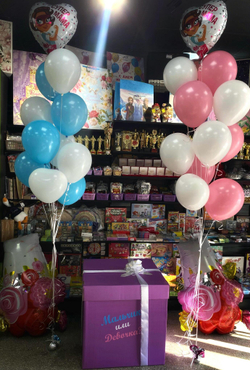 Наклейка на шары/коробки/пакеты