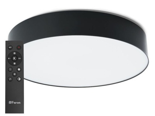Светильник светодиодный Feron AL6200 Simple matte с пультом ДУ 80Вт 3000-6500К 4800лм белый