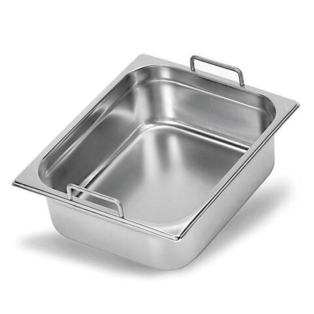 Гастроемкость с ручками 1/3 h100 мм нерж. 325*175*100 мм 4,1 л P.L. Proff Cuisine