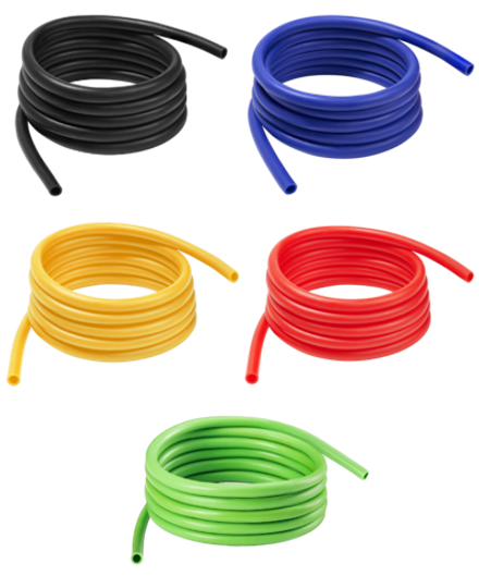 Эспандер силовой ES-609, TPR, 10-12 кг, 14х10х3000 мм, черный