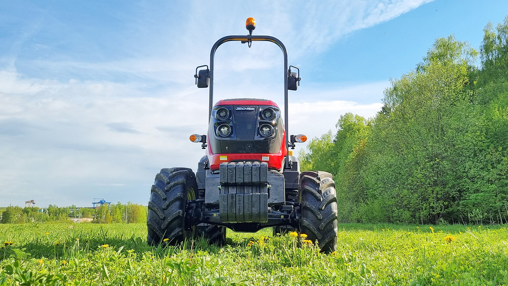 Трактор Solis-Gold | Солис-Голд 60G 4x4 12+12 MST Radial аgri 280-70R18 / 360-70R28 (с ПСМ)
