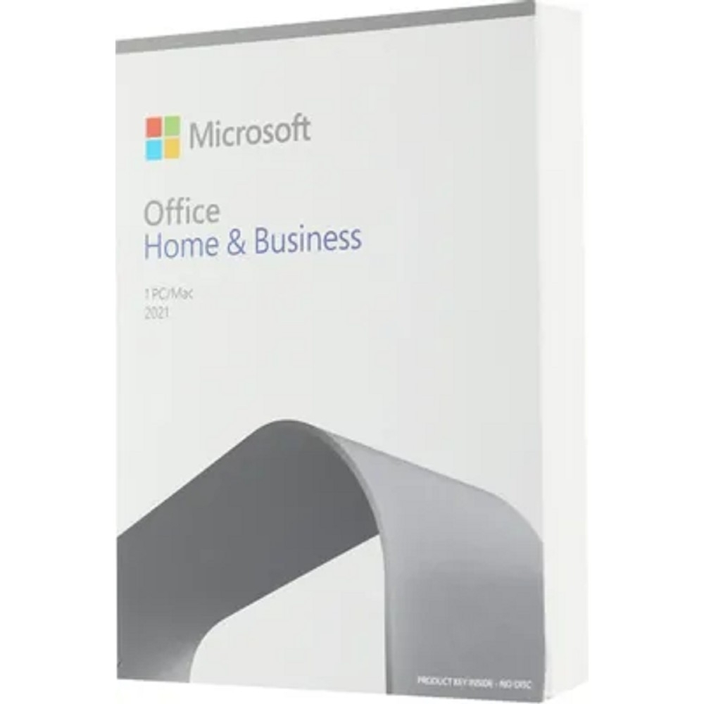 Программное обеспечение T5D-03518 Офисное приложение Microsoft Office Home and Business 2021 Medialess P8