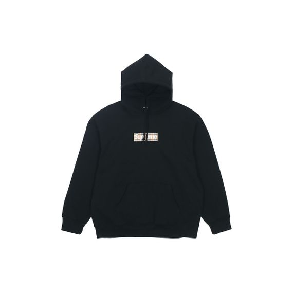 Supreme SS22 Week 3 x Burberry Box Logo Hooded Sweatshirt