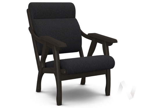 Кресло Вега-10 (венге лак/KIPRUS 13)