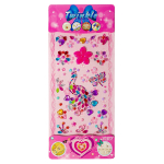 Наклейки-стразы Alingar, акриловые, "Павлин", пакет с европодвесом