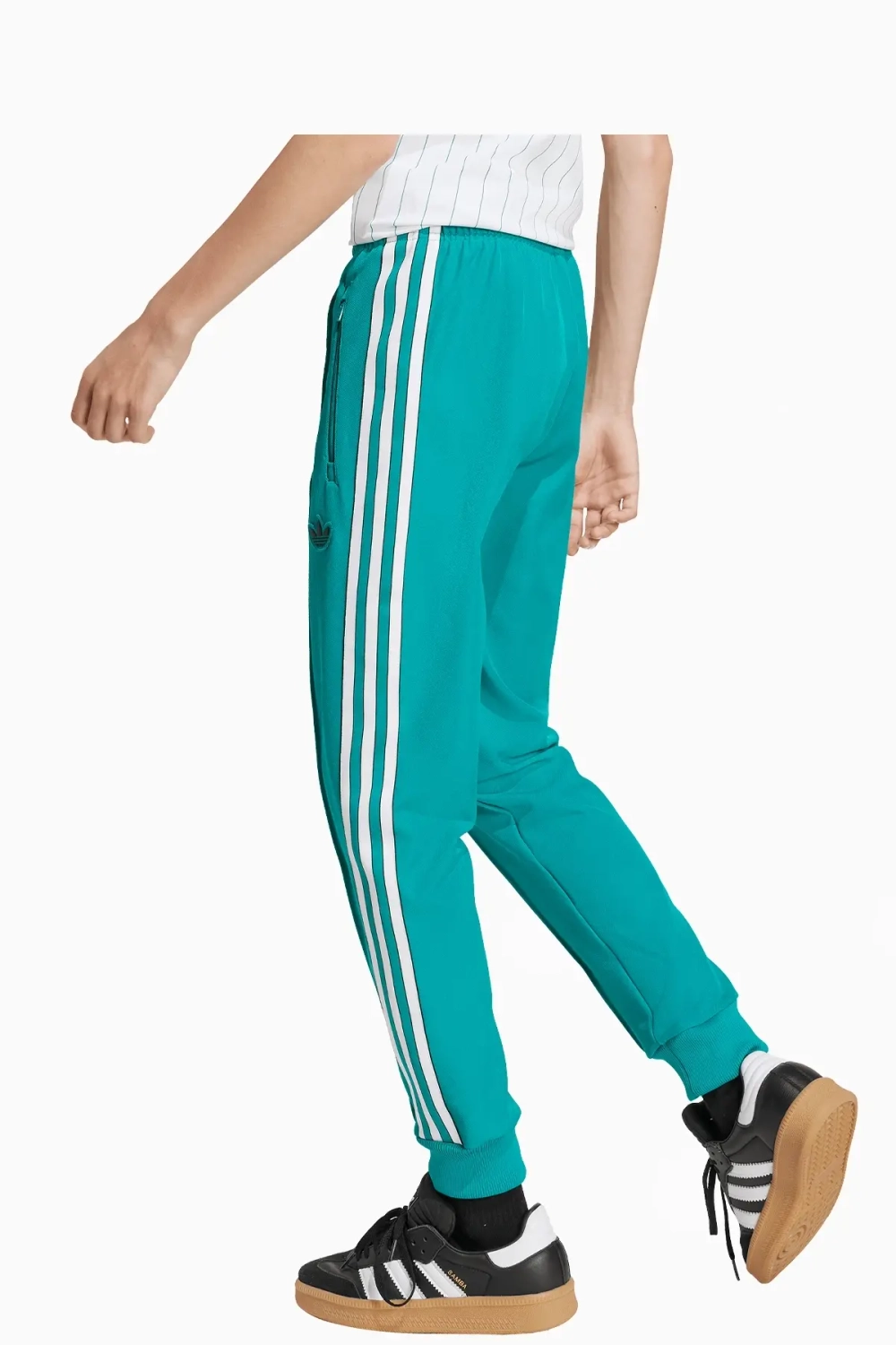 Штаны adidas Liverpool FC 25/26 Terrace Icons Junior - бирюзовый