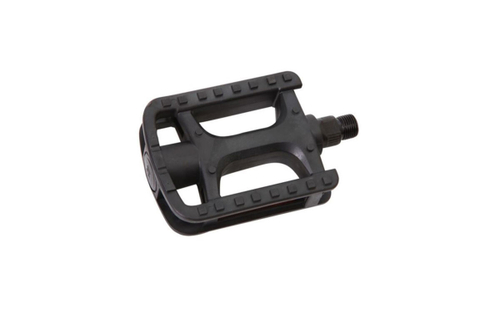 Педали HF-826 ось 9/16" (P.410,450,710,750) с подшипн, со светоотражателями, пластиковые, черные