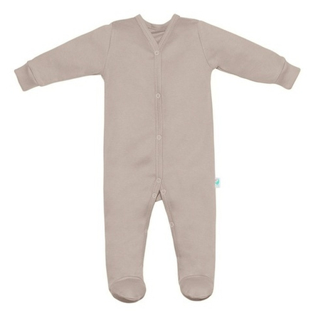 Слип хлопковый светло-бежевый