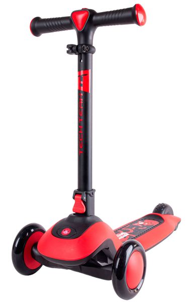 Детский складной трехколесный самокат TechTeam Safari от 3 до 5 лет