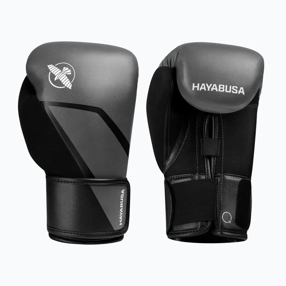 Боксёрские перчатки Hayabusa E1 Boxing grey/black