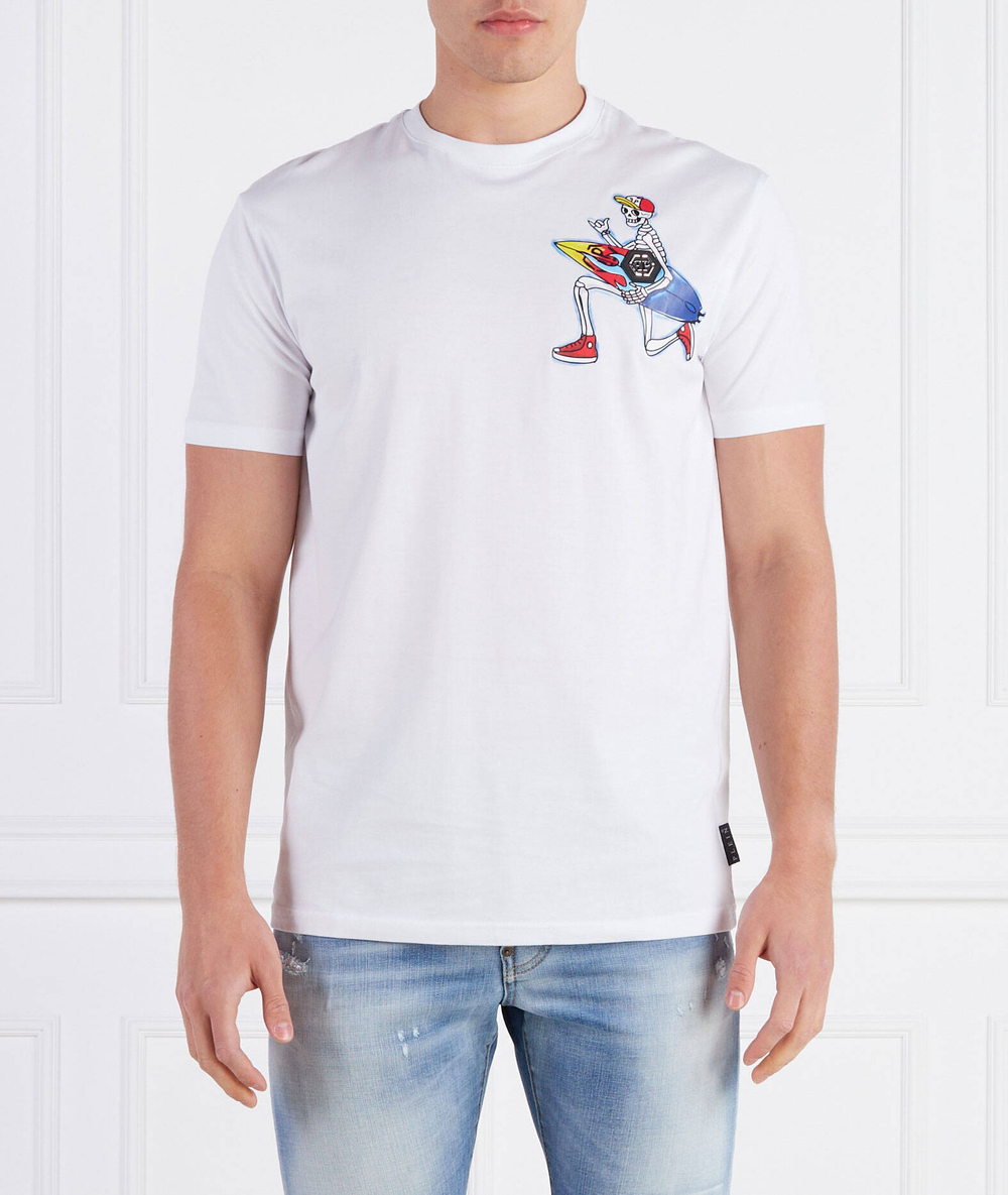 Футболка Philipp Plein - белый(MTK6106 PJY002N)