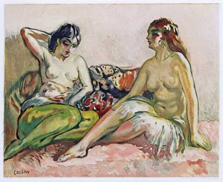 Marcel Cosson (1875-1956) - эротическое искусство французского художника