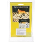 Расческа - пуходерка для вычесывания подшерстка «ЛАПКИ и ЦАРАПКИ», цвет как на фото, 10*15см (блистер)