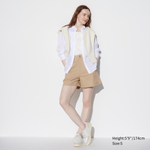 UNIQLO | Хлопковые Льняные Шорты