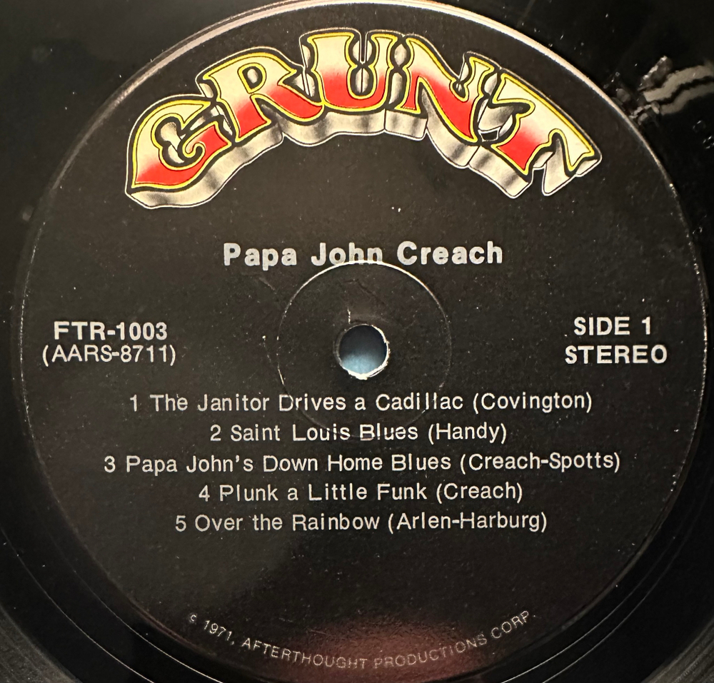 Papa John Creach (США 1971г.)