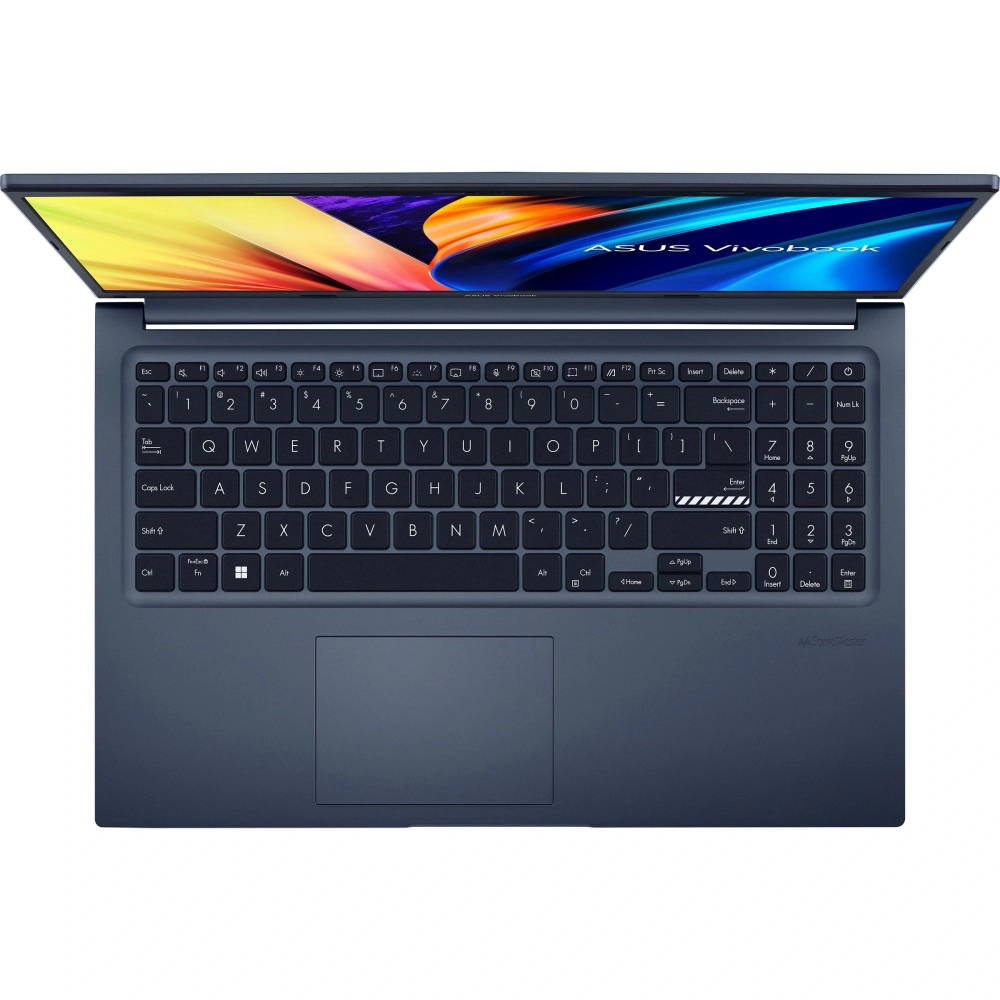 Ноутбук Asus Vivobook 15 X1502VA-BQ924 Core i7 13620H 16Gb SSD512Gb Intel Iris Xe graphics 15.6" IPS FHD (1920x1080) без ОС blue WiFi BT Cam (90NB10T1-M01890)