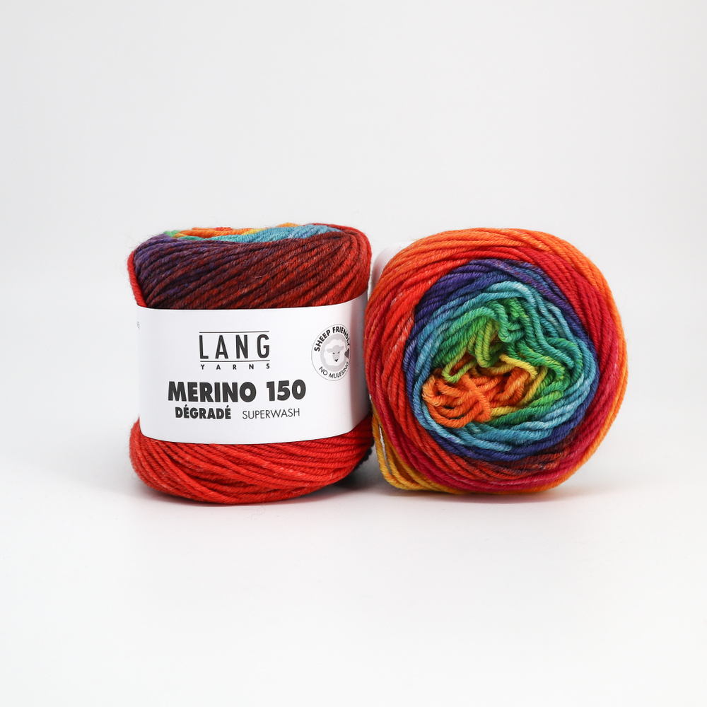 Lang Yarns Merino 150 Degrade - 08