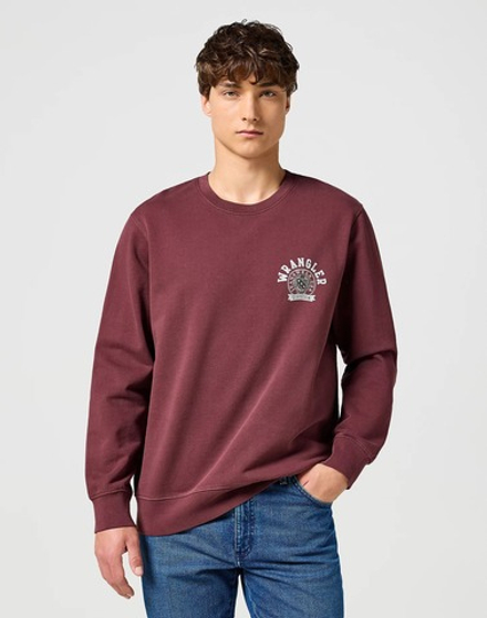 Толстовка мужская WRANGLER CREWNECK SWEATSHIRT