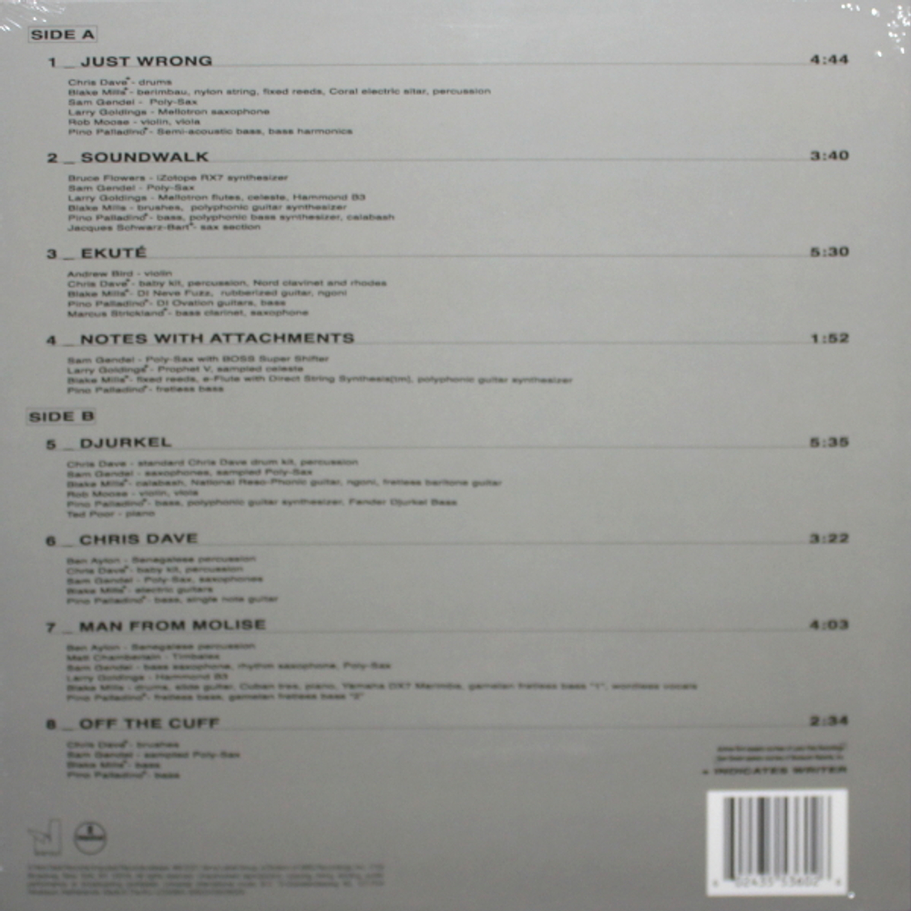 Pino Palladino And Blake Mills / Notes With Attachments (LP)