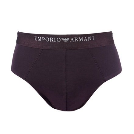 Мужские трусы брифы фиолетовые Emporio Armani 111846_4F511 05093