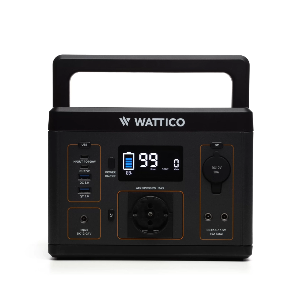 Портативная электростанция Wattico Camp 300 PRO, 300 Вт